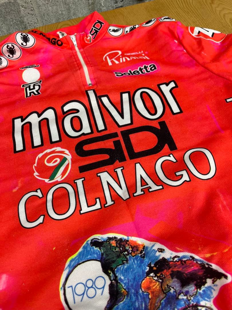 80sビンテージ Castelli MALVOR COLNAGO サイクル