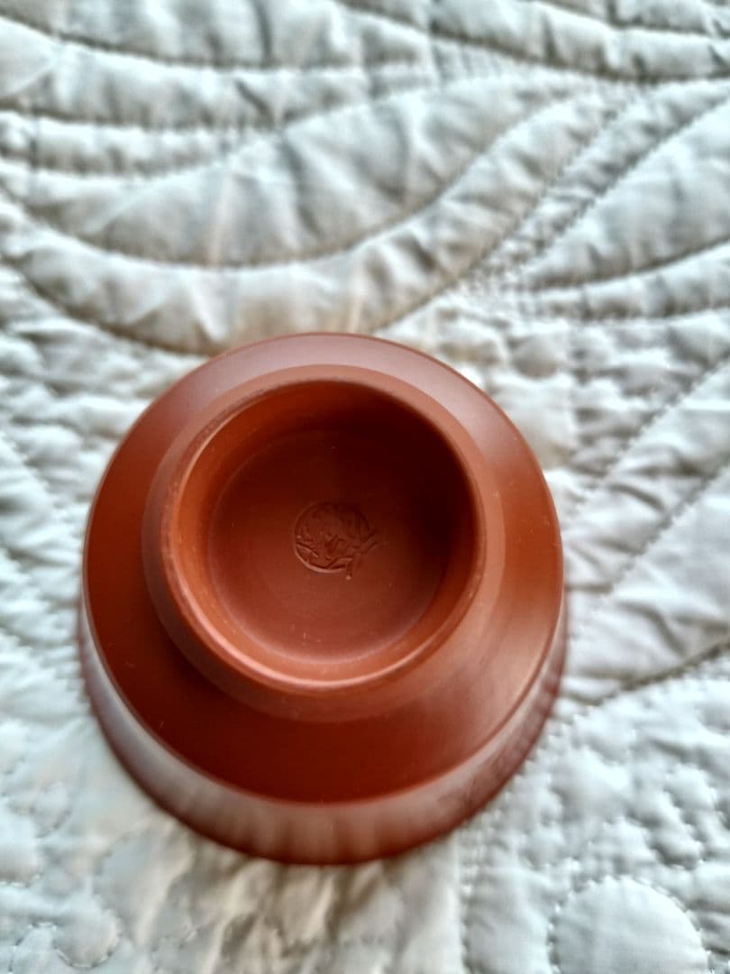 常滑焼　吉川秀樹　朱泥　茶器セット