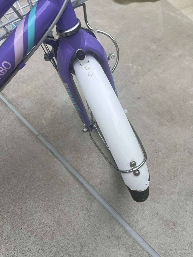 【横浜市 引取限定】ガールズ ラボ スポーティ 206-K パープル 20インチ