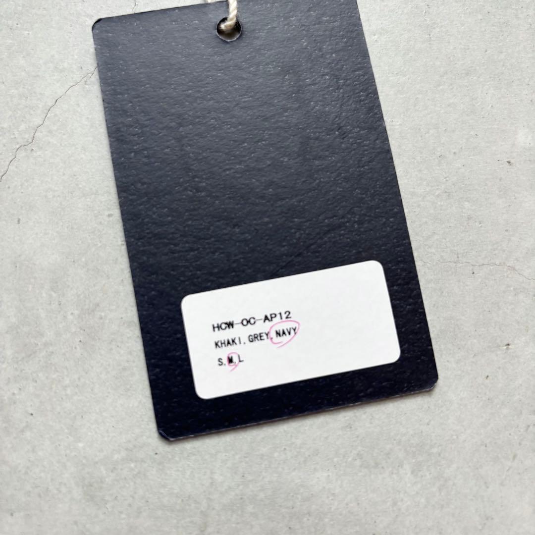 【新品タグ】HORN GARMENT ホーンガーメント 切替 長袖ポロシャツ M