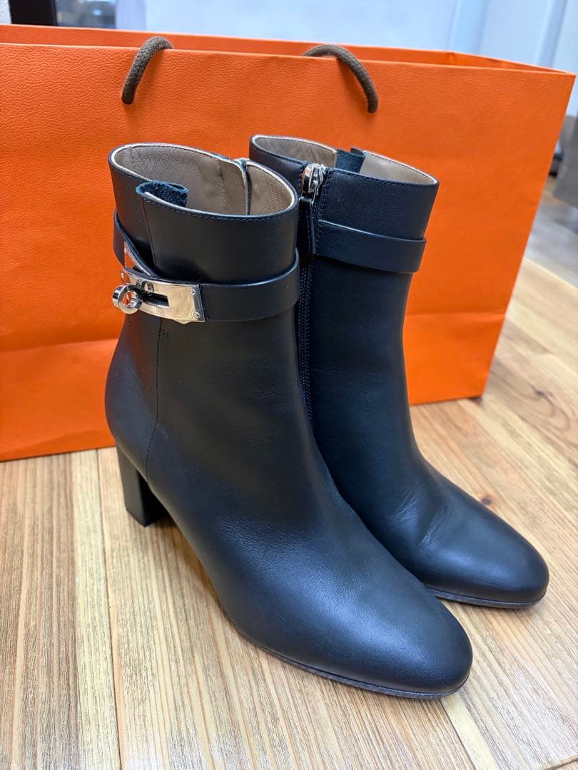 エルメス　ショートブーツ　サンジェルマン