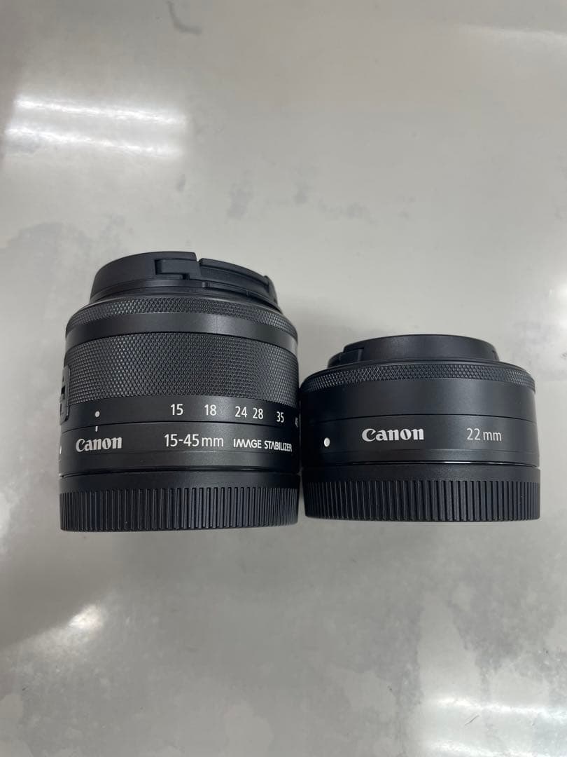 Canon 15-45mm & 22mm レンズセット