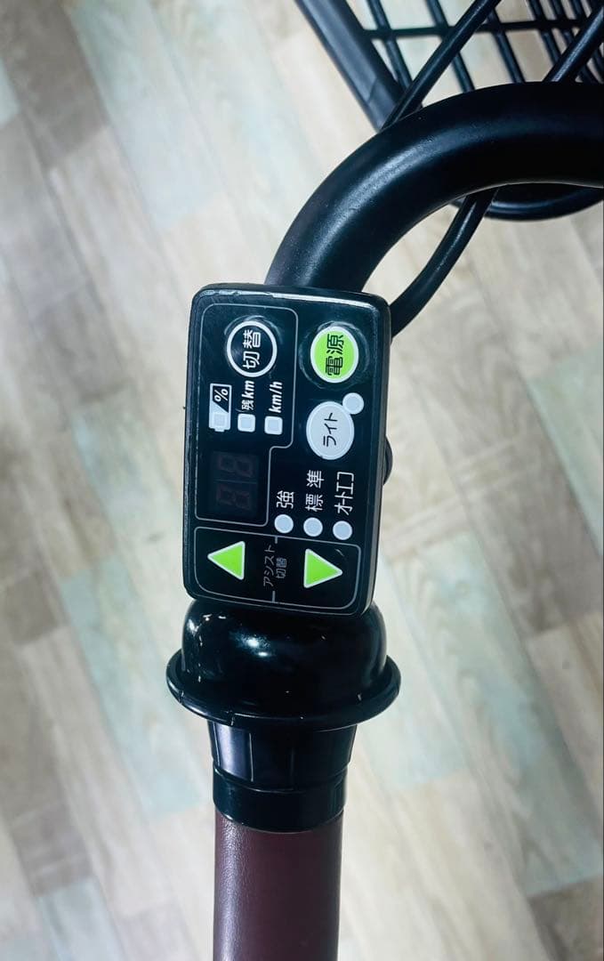 ZK3354 電動自転車 ブリヂストン ビッケ 子供乗せ 20インチ 送料無料