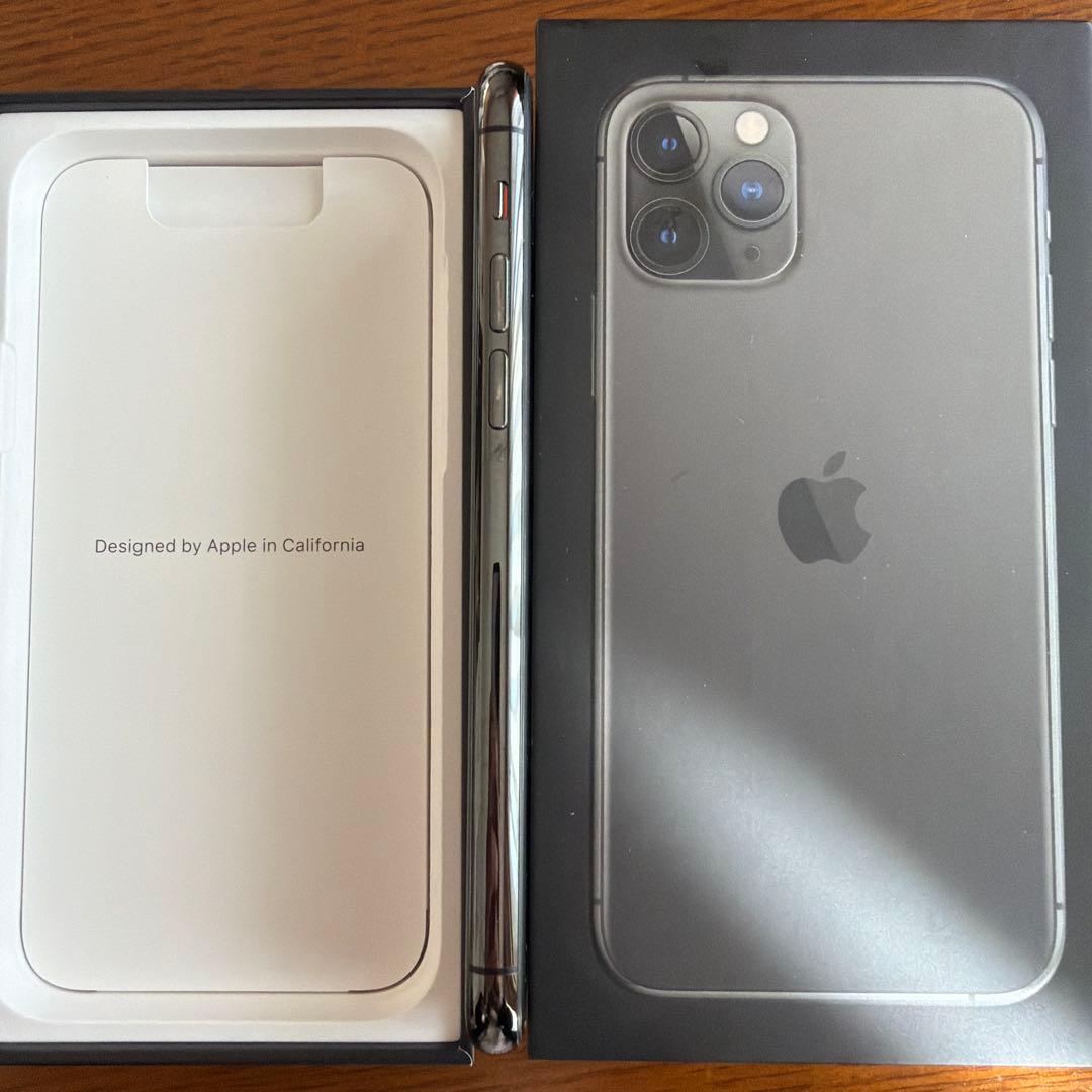 美品 付属品有り iPhone 11 Pro スペースグレイ 256GB