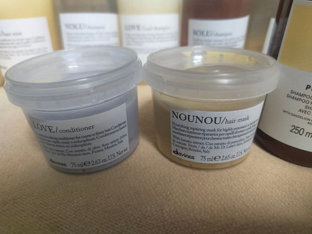 ダヴィネス ヘアケア製品セット