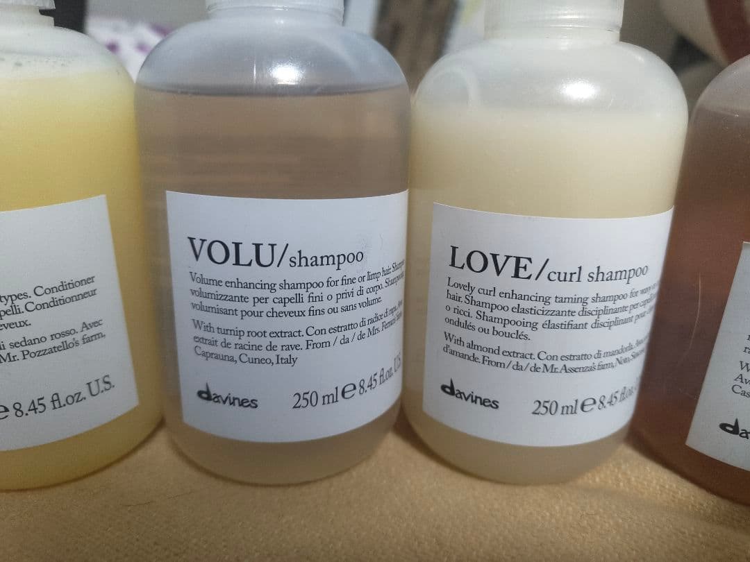 ダヴィネス ヘアケア製品セット