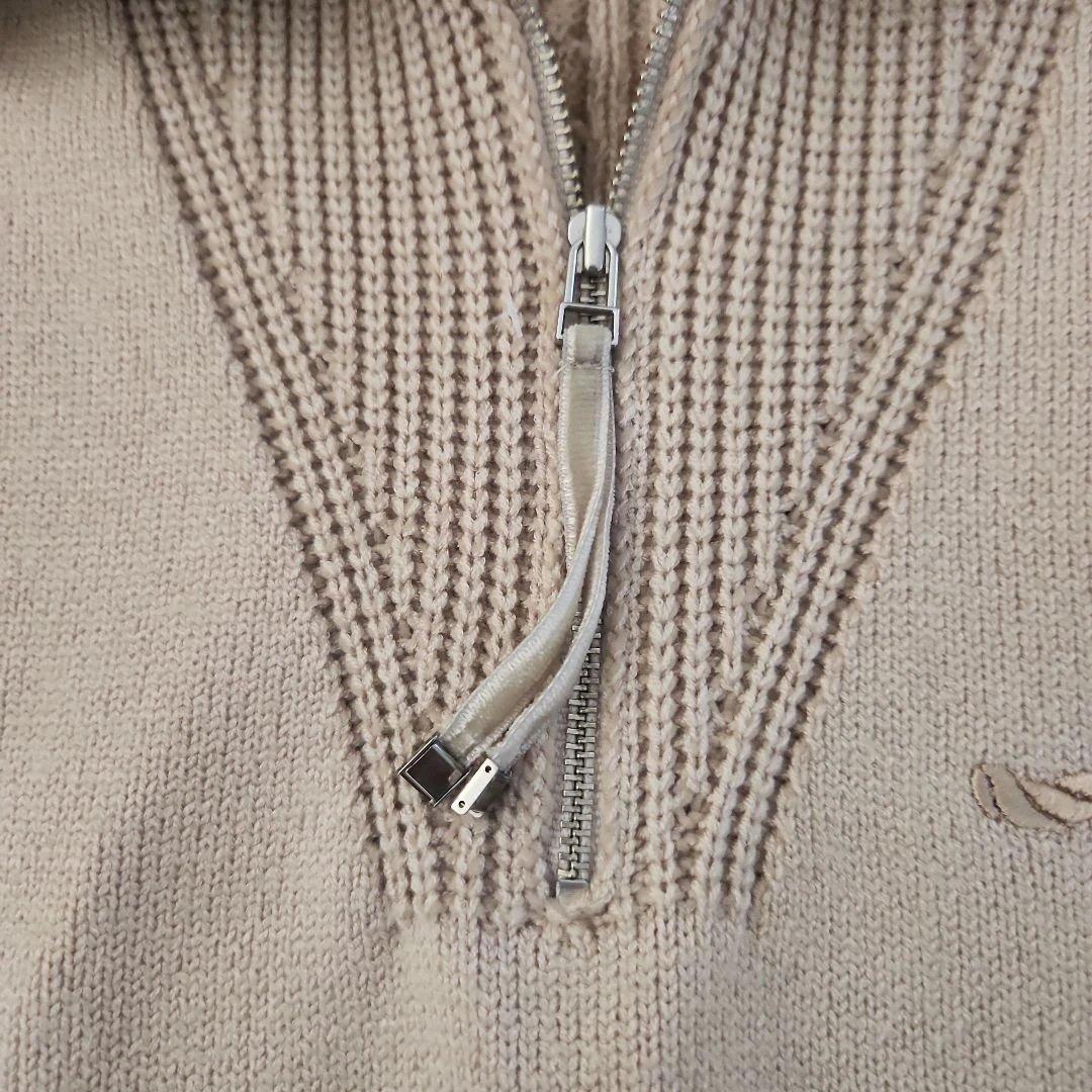 JUN&ROPE'　ジュンロペ　ゴルフウェア　ハーフジップニット