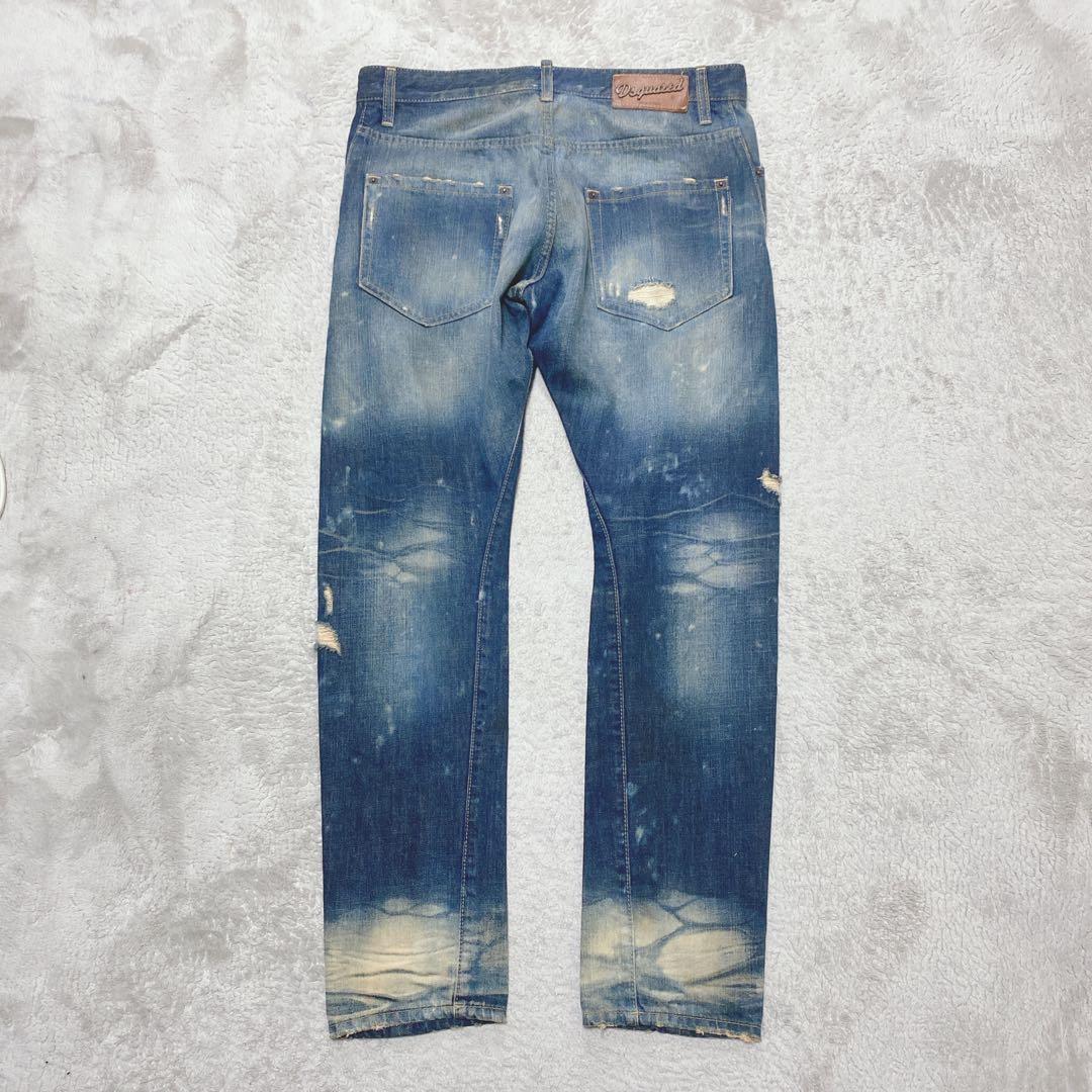 DISQUARED2・size46　71LA338　クラッシュド加工・イタリア製