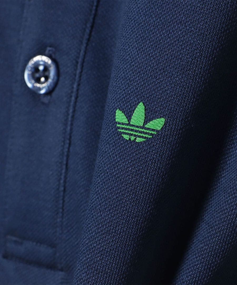 adidasオリジナルスゴルフ　ネイビー ポロシャツ Mサイズ