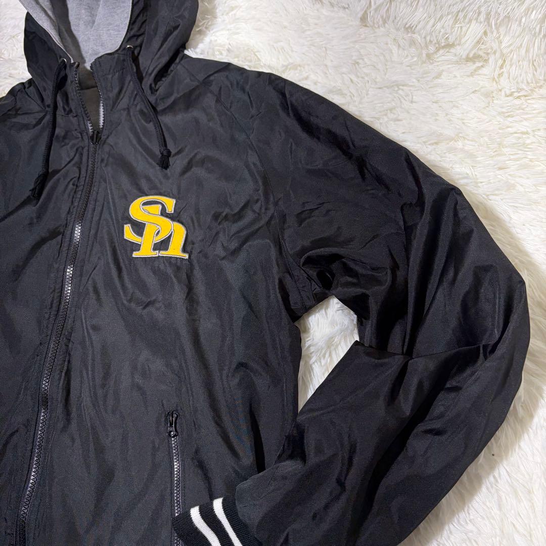 ☆美品☆クラブホークス 限定 ２way パーカー Lサイズ ソフトバンク 非売品