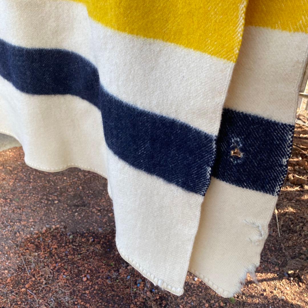 HUDSON'S BAY 4ポイントブランケット ヴィンテージ 50s