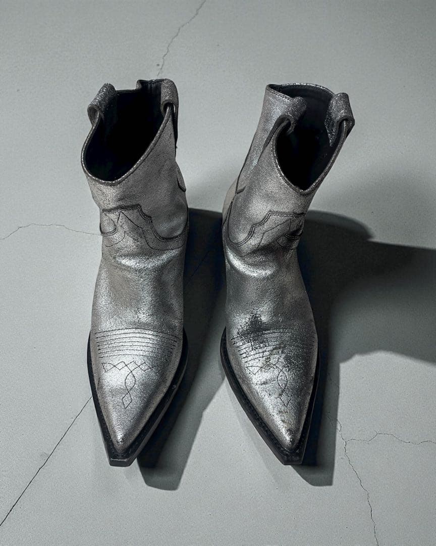 Maison Margiela AW17ショートウエスタンブーツ 38 24.5