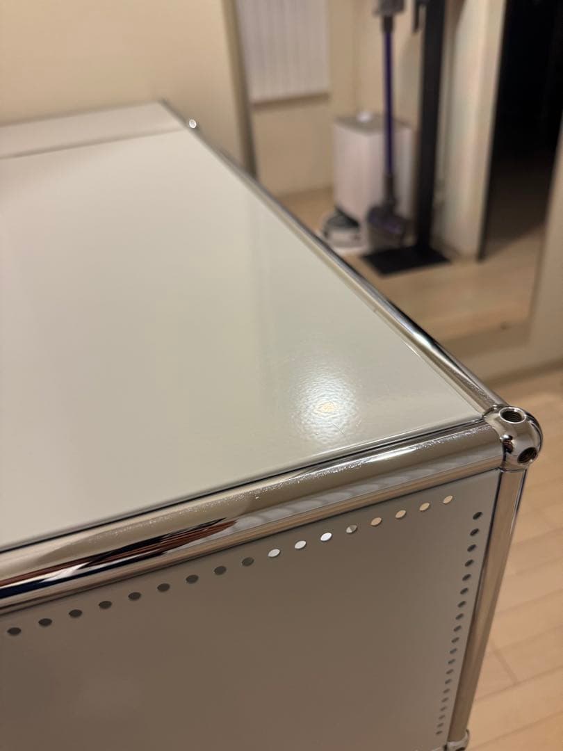 usm ハラー オープンシェルフ 3段 引き出し付き グレー