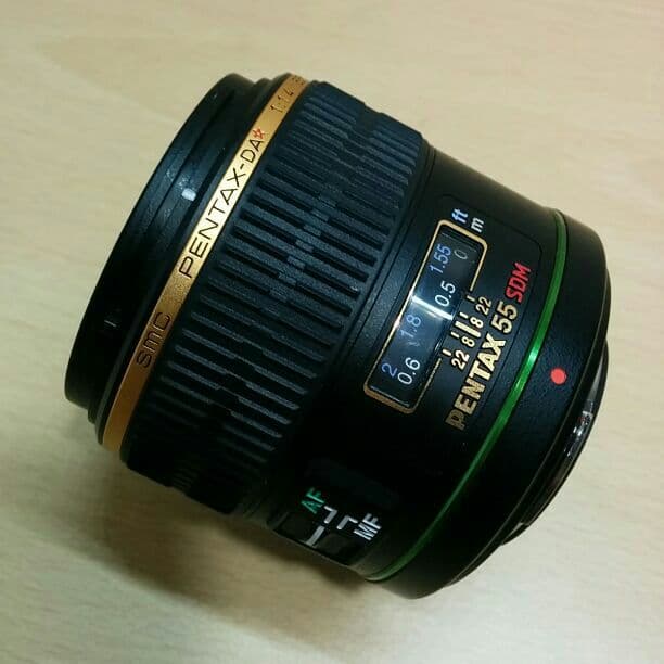 美品 スターレンズ★smc PENTAX DA 55mm F1.4 SDM