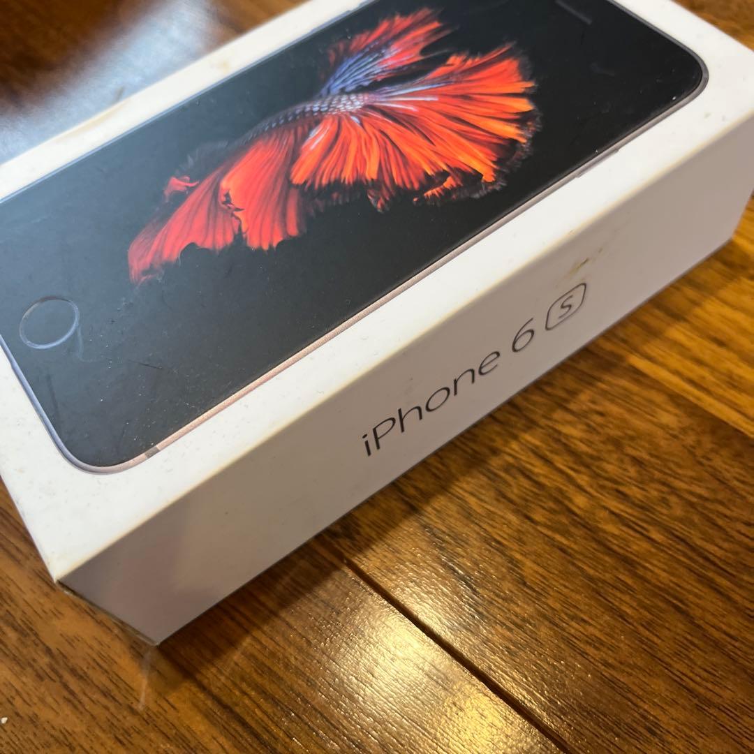 Apple iPhone 6S 64GB ケース　ストラップ付　イヤホン