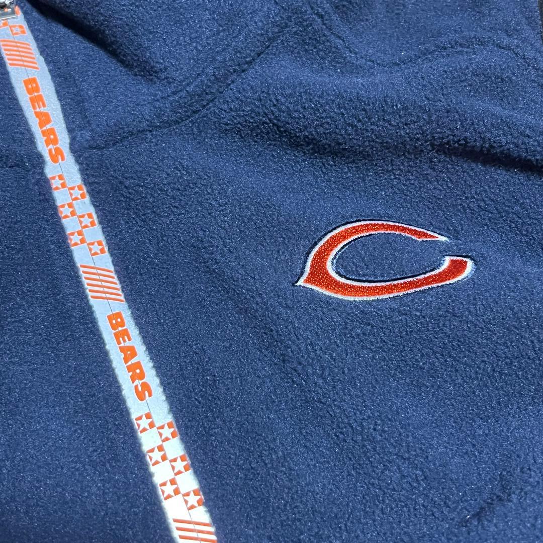 【日本未発売／新品】NFL シカゴベアーズ フリースベスト　Sサイズ