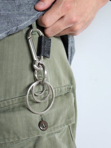 美品！Hender Scheme キーリング カラビナ ブラック アクセサリー