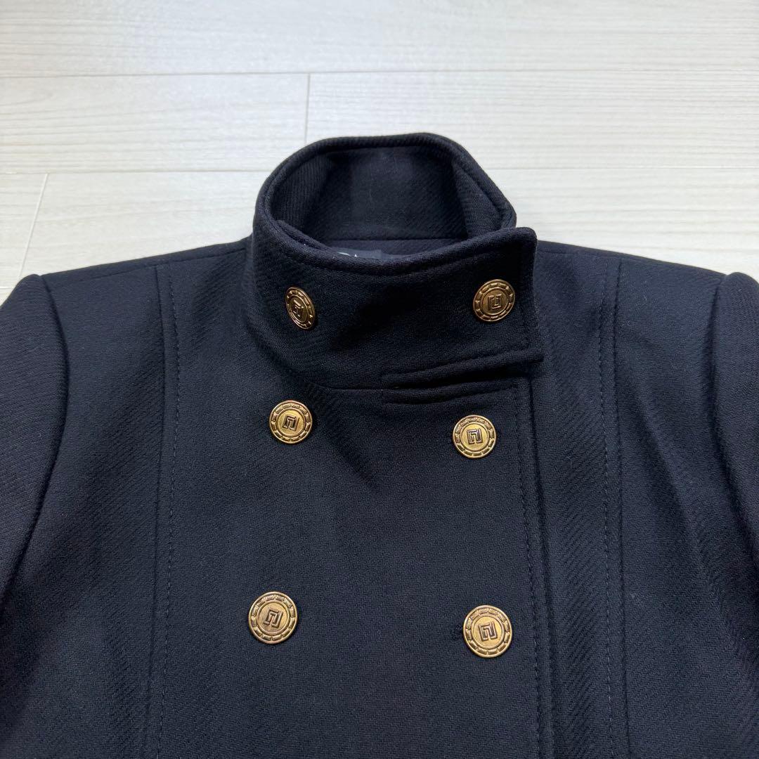 極美品 ZARA MANTECO マンテコ ナポレオンコート 金ボタン L相当