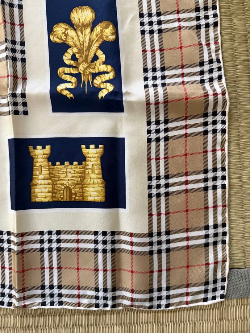 Burberrys ヴィンテージ スカーフ シルク製