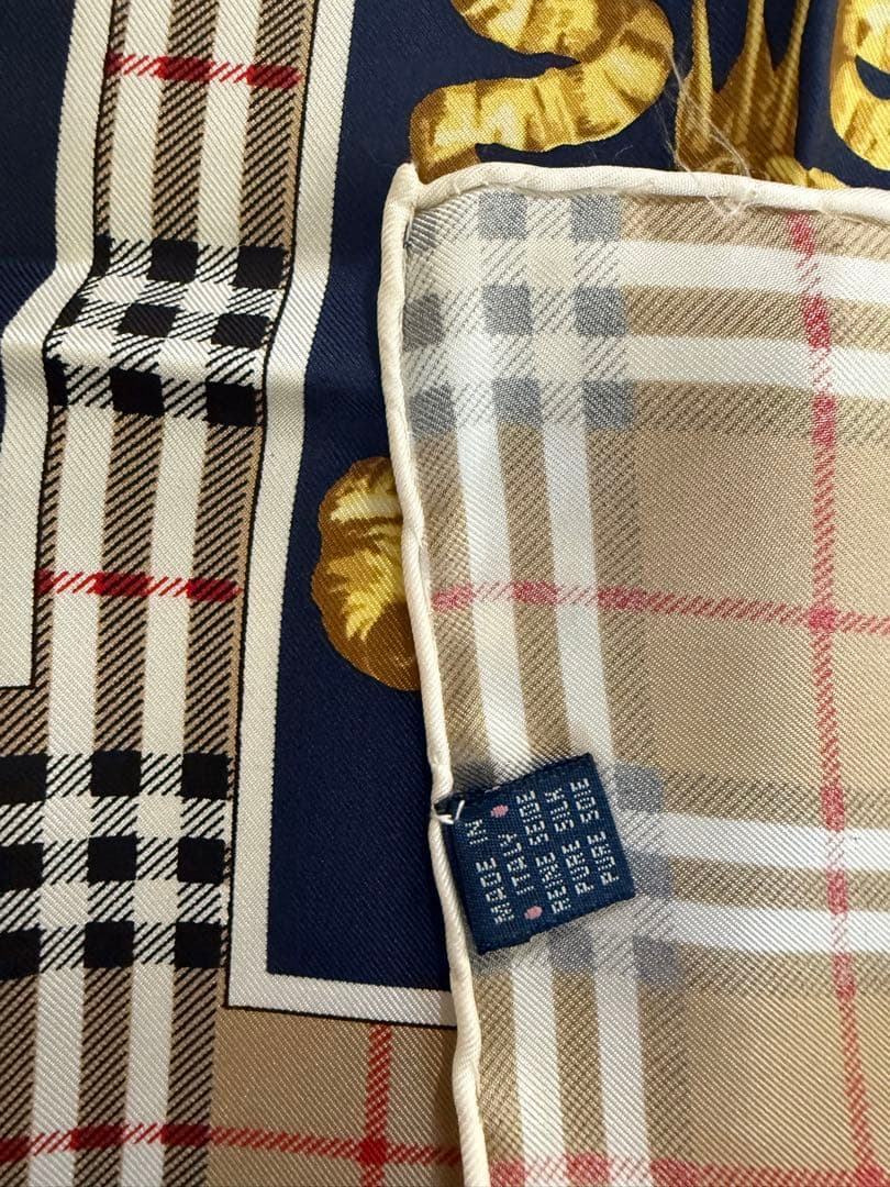 Burberrys ヴィンテージ スカーフ シルク製
