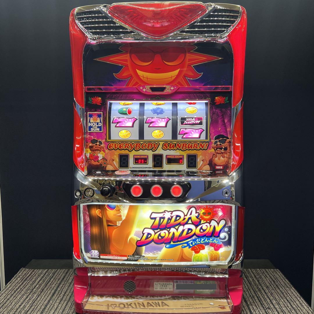 てぃだどんどん　スマスロ実機　簡易ユニット付　送料無料