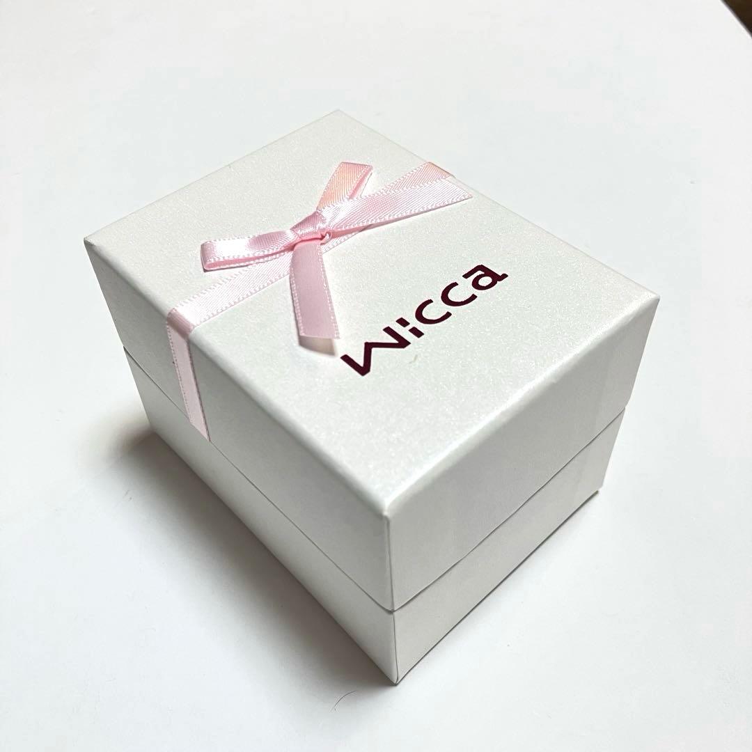 【新品】ウィッカ シルバー アナログ時計 ソーラーテック 電波時計 レディース