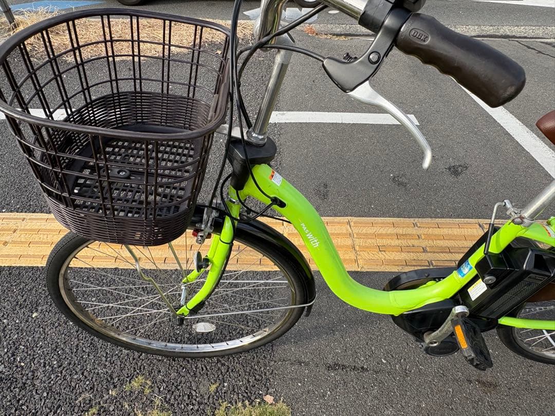 中古YAMAHA電動アシスト自転車　12.8Ah 大阪　005番