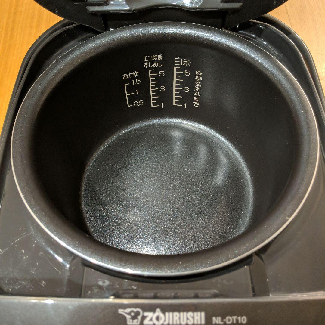 象印 マイコン炊飯ジャー NL-DT10 1.0L ブラック