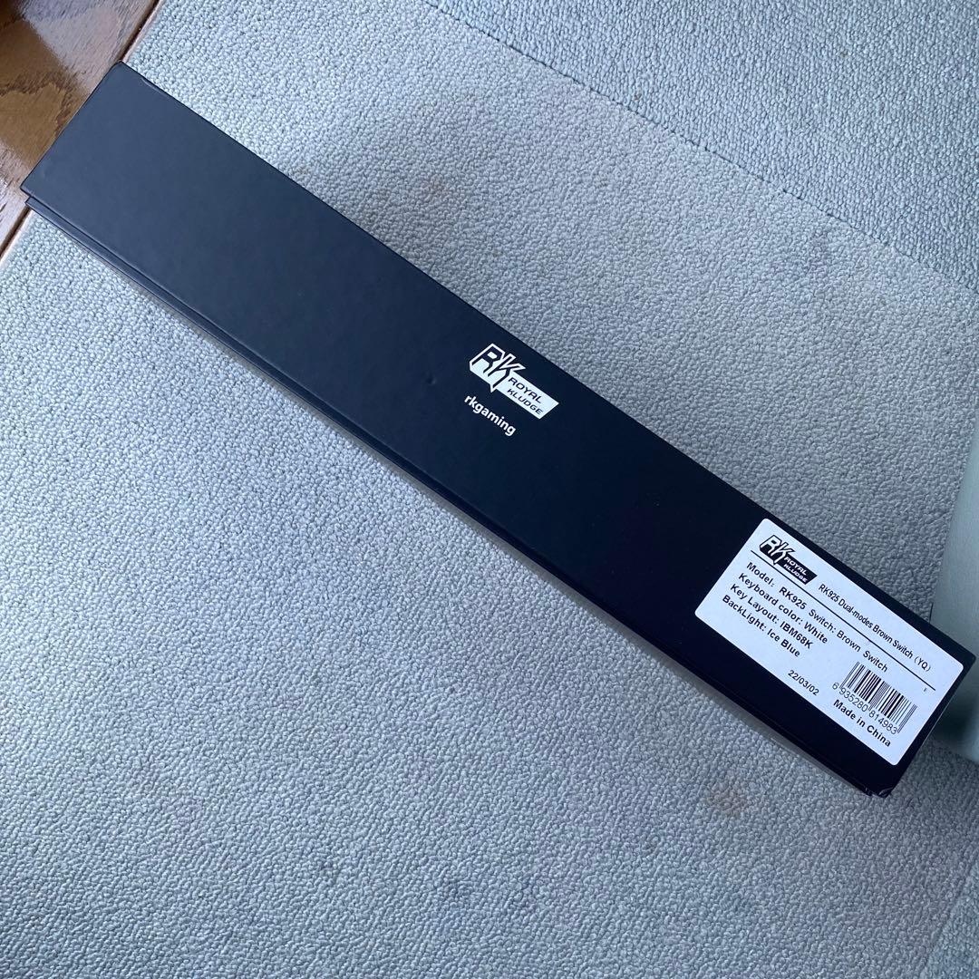 RK925メカニカルキーボード ホワイト