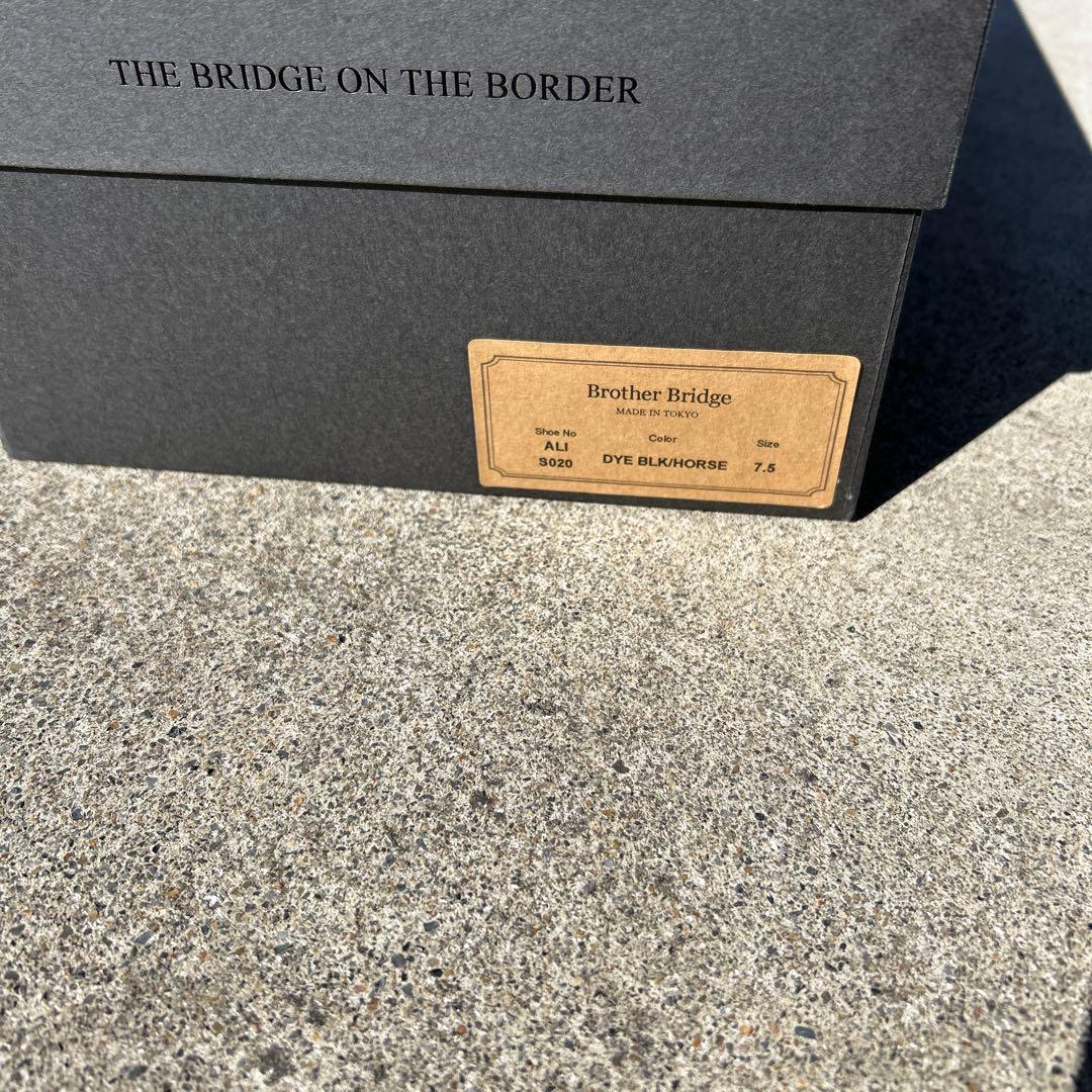 【希少】brother bridge ALI 馬革　ホースハイド　茶芯　ブラック