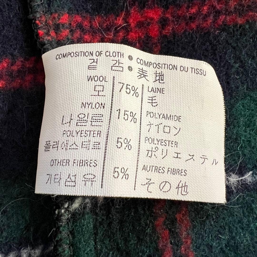 GLOVERALL グローバルオール 白タグ ダッフルコート 40 ネイビー