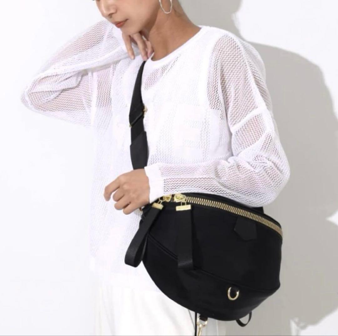 極美品 スコットクラブ ペシンシャ 2way ボディーバッグ ショルダーバッグ