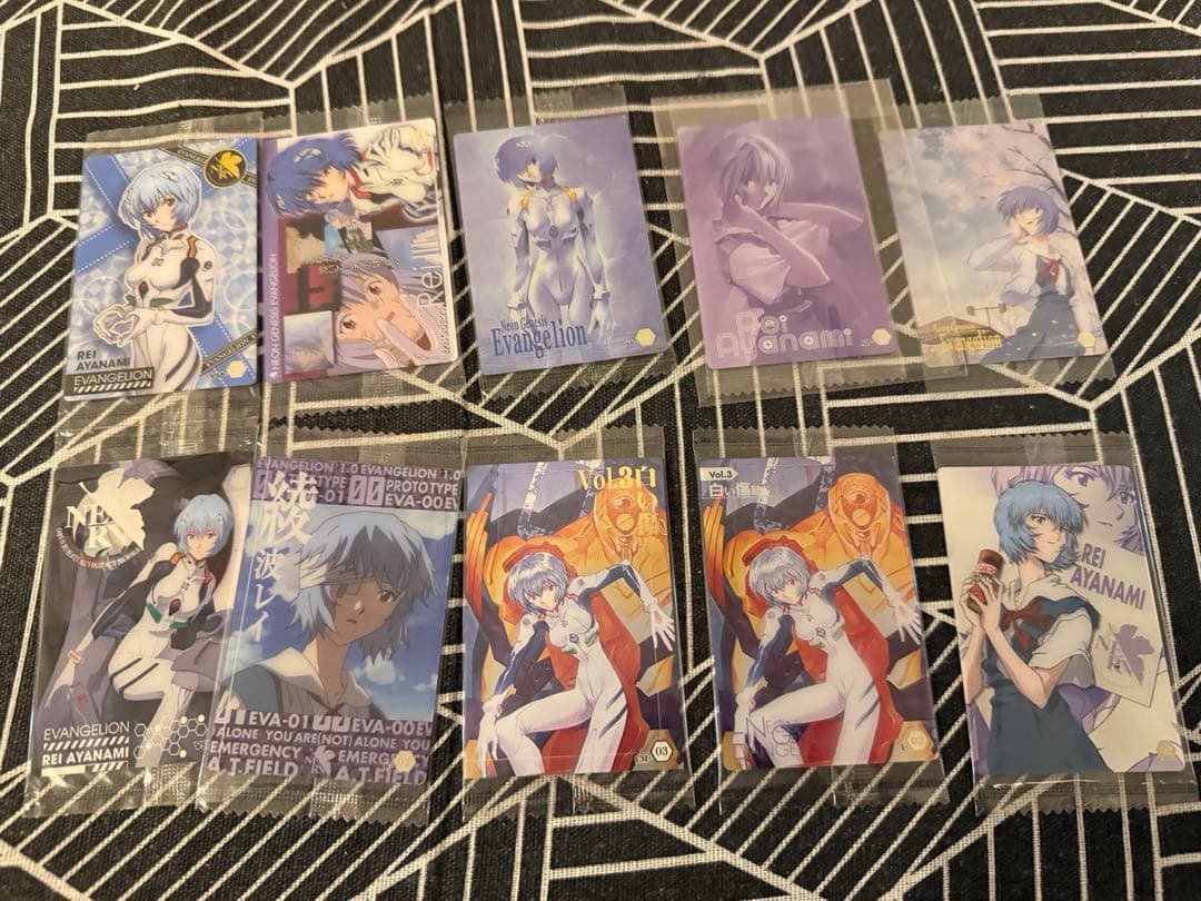 エヴァンゲリオン ウエハースカード167枚　ファイル2点