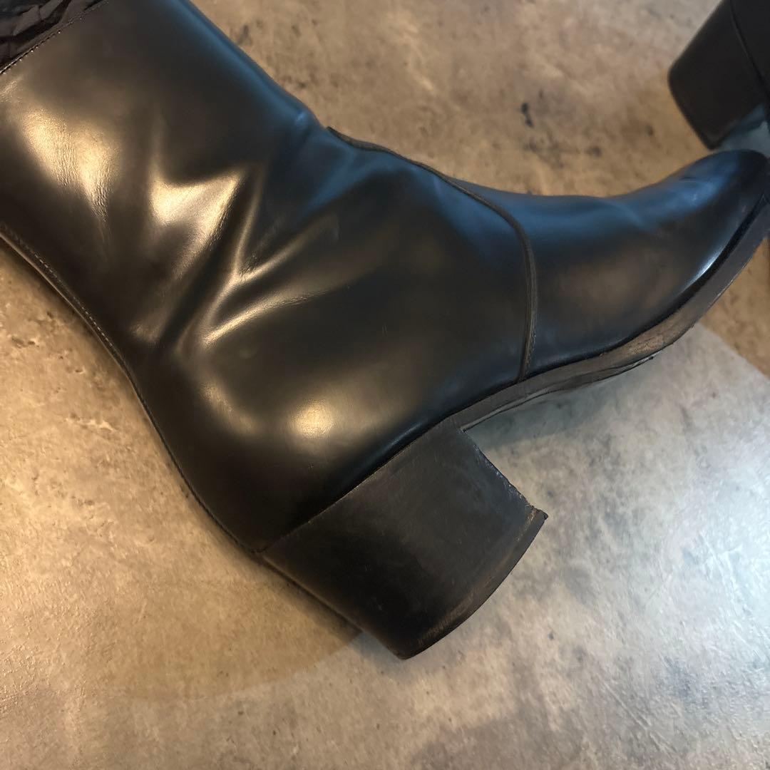 SAINT LAURENT wyatt サイドジップ ブーツ42 1/2