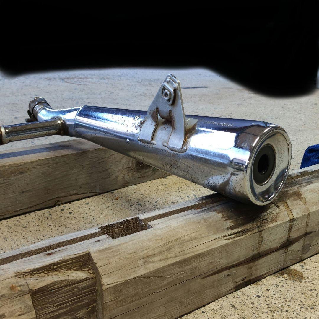 [ WWS.AK様 ]SRV250(4DN) 純正マフラー