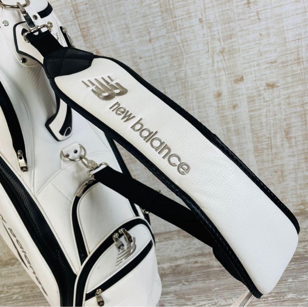 New Balance Golf ツアータイプ 立体ロゴ　キャディバッグ9.5型