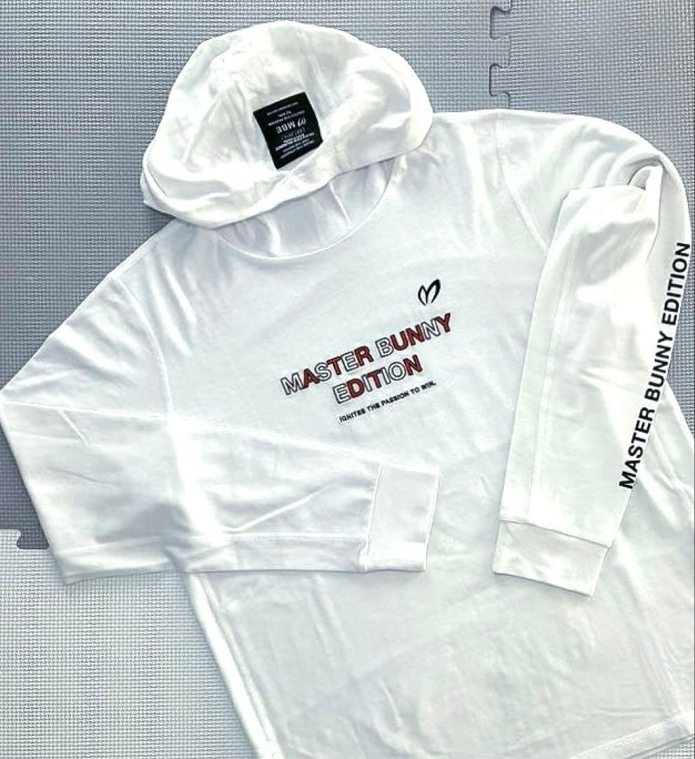 マスターバニーエディション ベアスムースフーデイ プルオーバー（WHT／４）