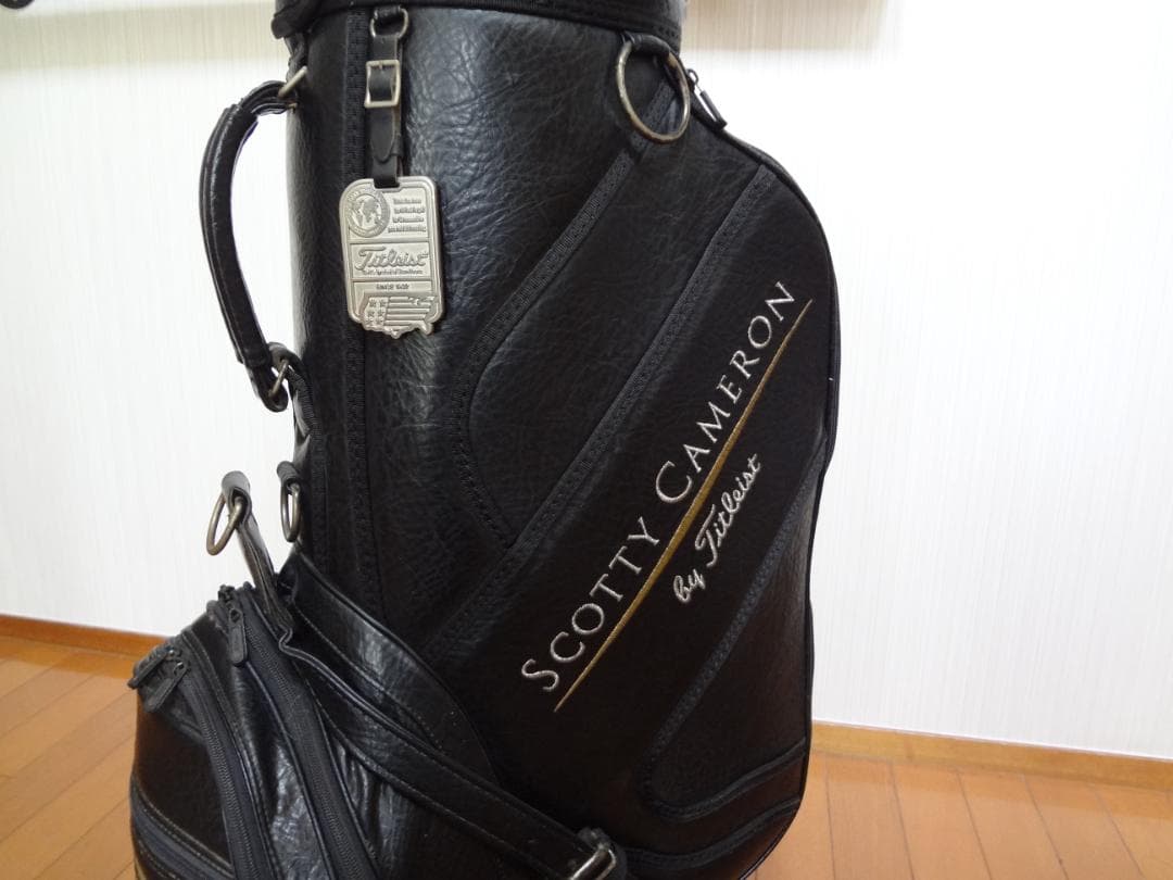 初期 Scotty Cameron/ バッファローキャディバッグ合皮/ビンテージ