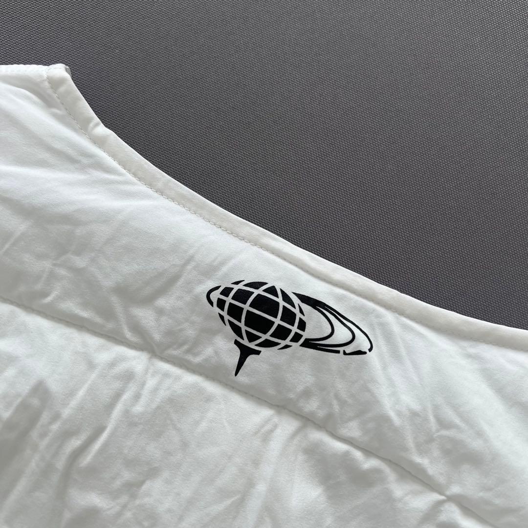 BEAMS GOLF ビームスゴルフ　中綿入り　セットアップ　メンズ　ダウン　白