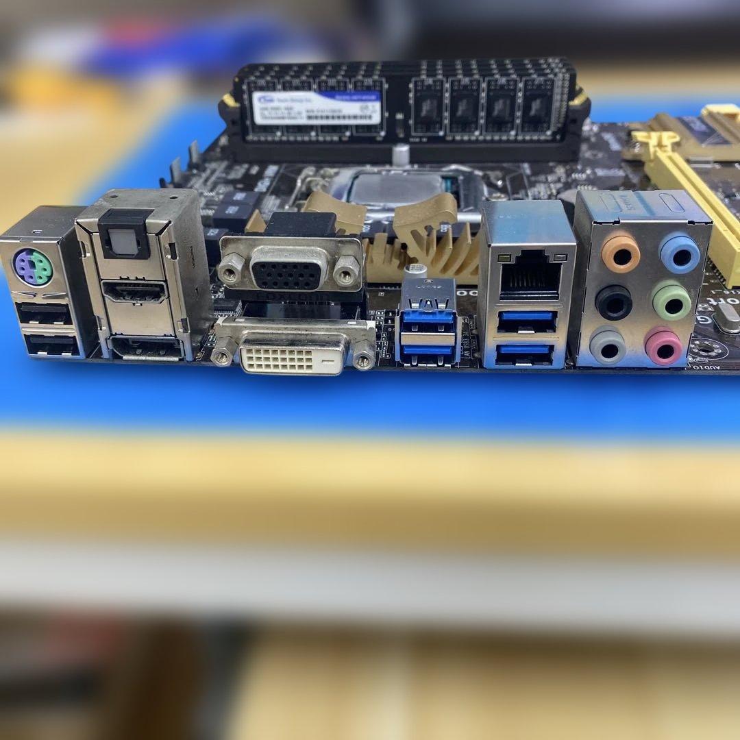 i7 4770 ASUS H87-PRO マザーボードセット メモリー16GB