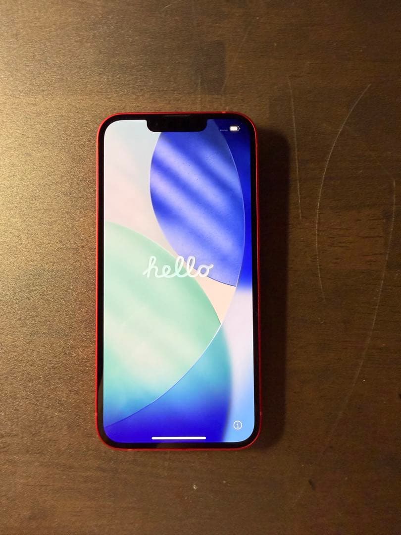 【極美品】iPhone 14 レッド