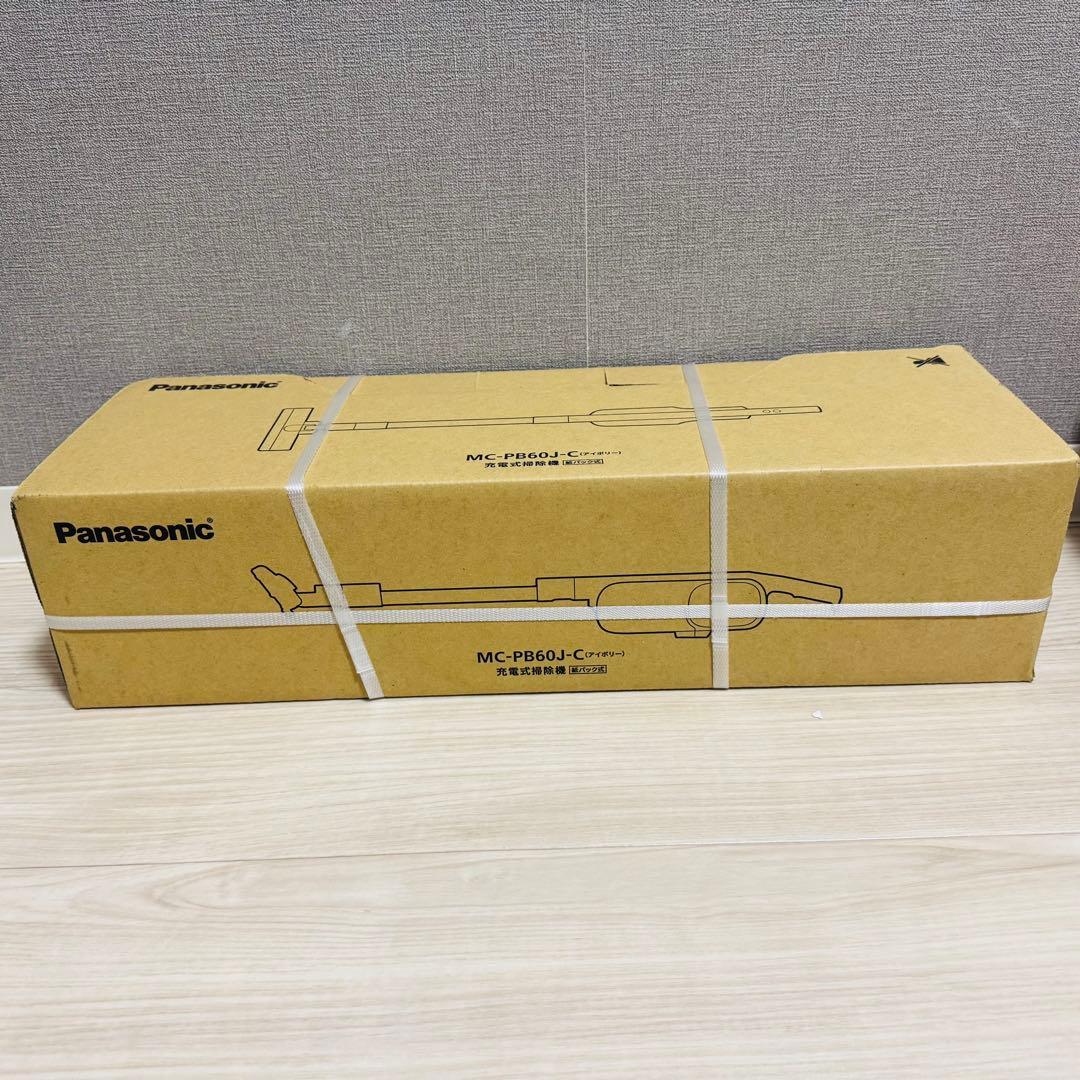 パナソニック 掃除機 紙パック式 コードレス スティック MC-PB60J-C