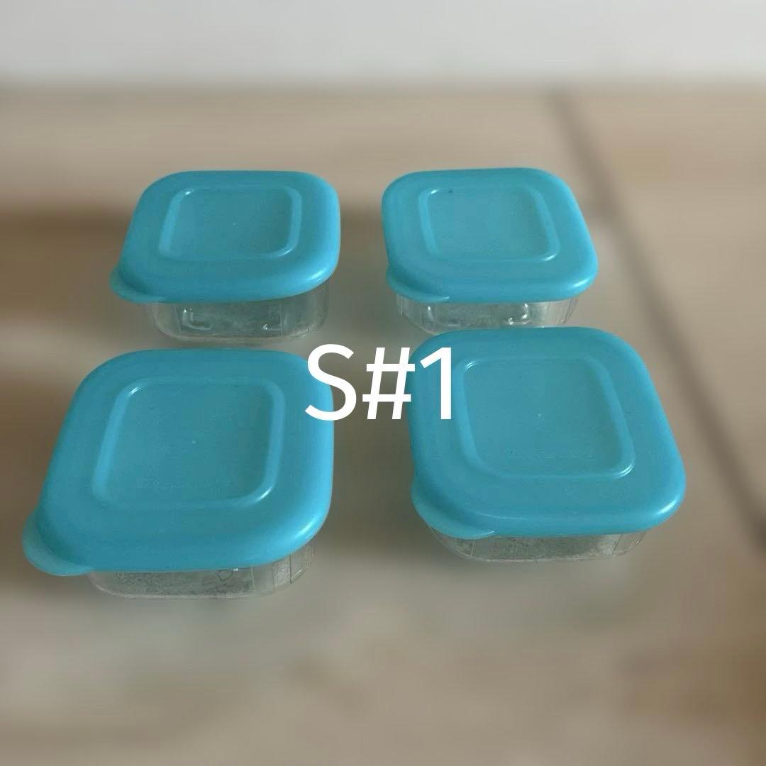 タッパーウェア　新品 クリアメイト12個トレイ付き 水もれ防止構造