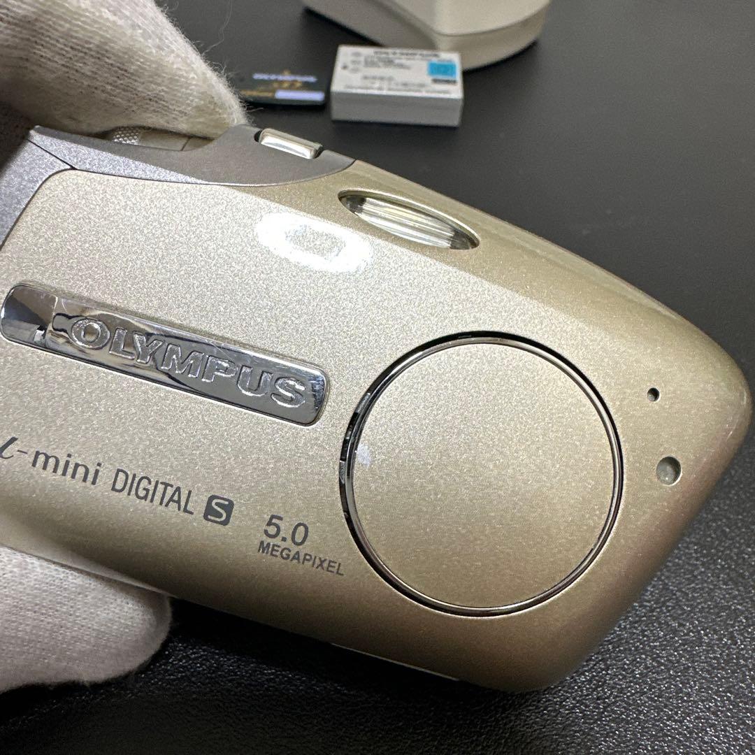 OLYMPUS μ mini DIGITAL S 5.0 mega pixel