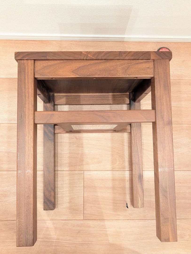 無印良品 無垢材サイドテーブルベンチ・板座・ウォールナット材 MUJI 天然木