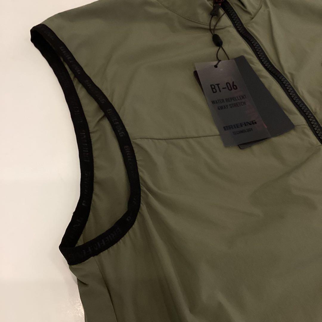 新品　BRIEFING　正規品　MENS WIND VEST オリーブM