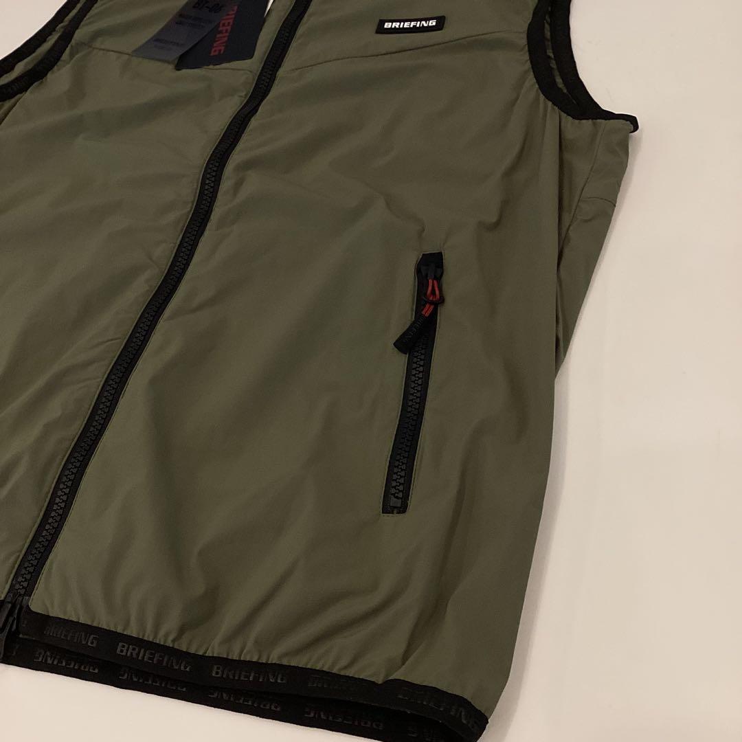 新品　BRIEFING　正規品　MENS WIND VEST オリーブM