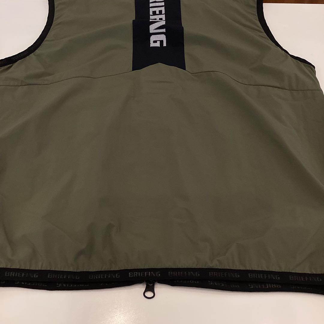 新品　BRIEFING　正規品　MENS WIND VEST オリーブM