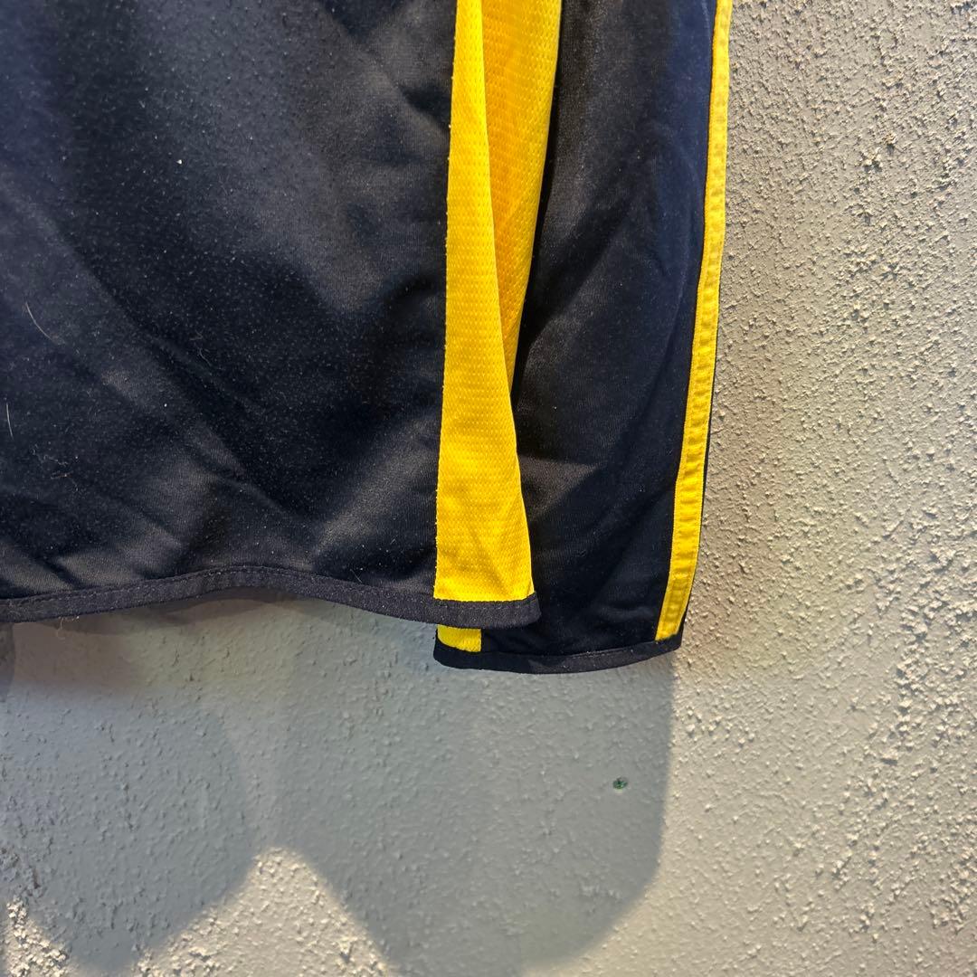 adidas トラックジャケット　ファイヤーバード　ネイビー×黄色　XL