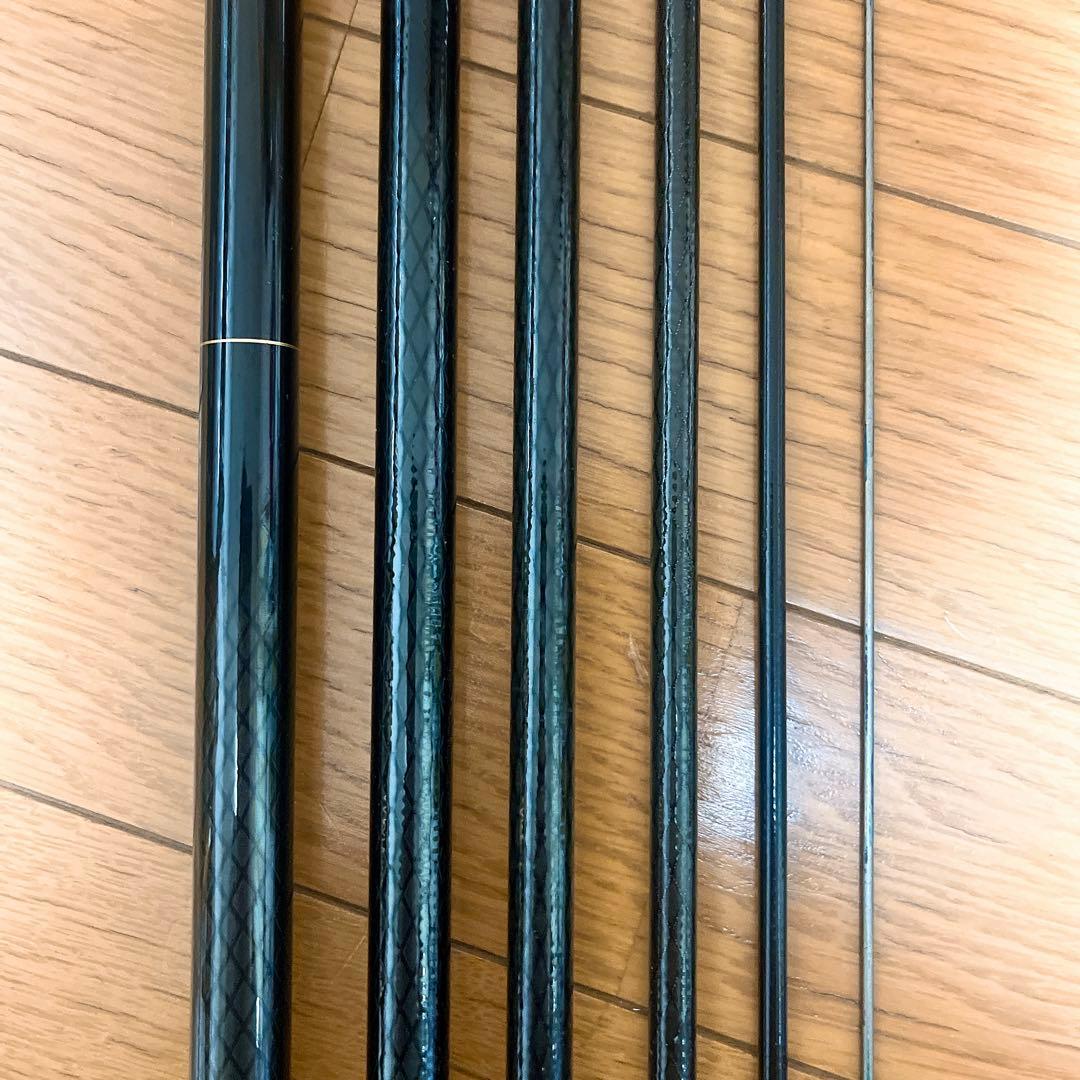 超希少 ダイワ 波紋粋 硬調 21尺 POWER MESH 和竿 ヘラ